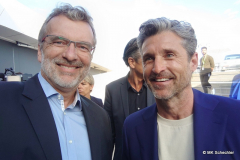 Patrick Dempsey mit unserem Redakteur MK Schechler im Gespräch