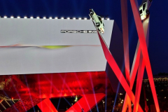 Porsche Jubiläumsshow vor dem Porsche Museum Zuffenhausen