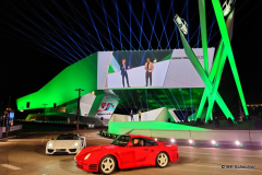 Porsche Jubiläumsshow vor dem Porsche Museum Zuffenhausen