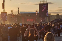 Perfekter Sonnenuntergang