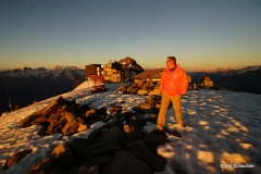 Sonnenaufganimpressionen vom Eggishorn