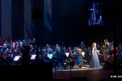 Maria Aleida, Sopranistin in bei der Andrea Bocelli Tour Stuttgart