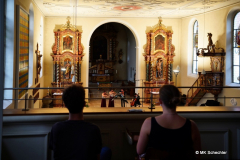 Das Aris Quartett in der Stiftskirche des Chorherrenstifts Öhningen am Bodensee