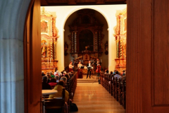 Das Aris Quartett in der Stiftskirche des Chorherrenstifts Öhningen am Bodensee