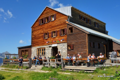 Die Stuttgarter Hütte auf 2.310 Meter