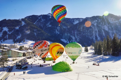 Ballonfahrt über das Tannheimer Tal