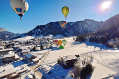 Ballonfahrt über das Tannheimer Tal