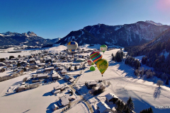 Ballonfahrt über das Tannheimer Tal