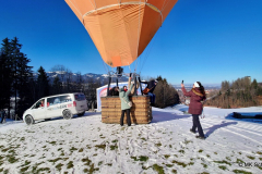 Das Verfolgerfahrzeug ist da