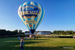 Start zum Jungfernflug über Ludwigsburg