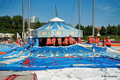 Zeltaufbau (Archiv N-News.de)