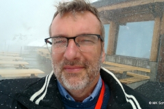 Zwischendurch eine leichte Schneedusche