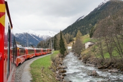 Teuflische Jungfernfahrt: Premiere des Bernina Diavolezza Express