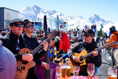 Brennholz Music in der Verwallstube Biergarten April 20218