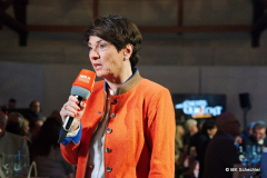 Sonja Faber-Schrecklein moderiert für den SWR