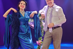 Anja Pavlova und unser Redakteur im Gespräch