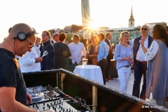 Sonnenuntergang auf dem Sonnendeck