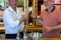 Marquis Amaury Devillard mit unserem Redakteur
