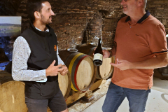 David Lefort mit unserem Redakteur