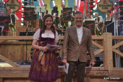 Moderierten die Feier