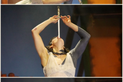 Lisa Chudalla "Sword swallowing"