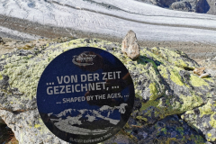 An insgesamt 5 Stationen wird über den Morteratschgletscher informiert