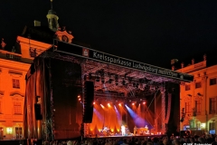 Stimmungsvolles Ambiente im Schlosshof