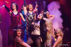 Das Show-Ensemble "Varieté Größenwahn"