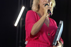 Moderatorin auf der Schlossplatz-Bühne: Stefanie Anhalt vom SWR