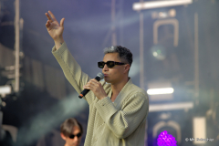 José James am letzten Tag der Jazzopen 2025