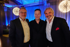mit Jörg Hammerschmidt (Mitte) und Vladimir Burkhardt (rechts)