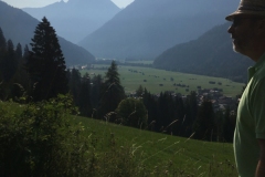 Blick zurück auf den oberen Teil des Lechwegs