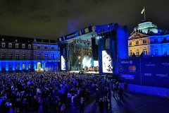 Der erste Konzerttag auf dem Schlossplatz neigt sich dem Ende