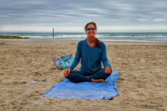 Yoga am Strand mit Katja Thomsen