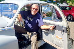 Oldtimer Ausfahrt mit Peugeot 203