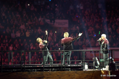 Auftritt des Trios MFG (Mickie, Florian, Gerry)