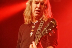 Justin Sulivan, Sänger und Gründungsmitglied der Band in 1980