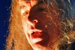 Justin Sulivan, Sänger und Gründungsmitglied der Band in 1980