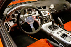 „Orange Julius“ RX-7 | „2 Fast 2 Furious“ Motor:   1,3 Liter Wankel Twin Turbo (13B-REW) Baujahr:   1993 Leistung:  ca. 280 – 300 PS Special:  originales „Fast & Furious“-Movie Car Teil 2: „2 Fast 2 Furious“