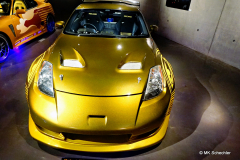 „Morimoto“ Nissan 350Z | „Tokyo Drift“ Motor:   3,5 Liter V6 (VQ35DE) Baujahr:   2003 Leistung:  ca. 280-300 PS Special:  originales „Fast & Furious“-Movie Car Teil 3: „Tokyo Drift“