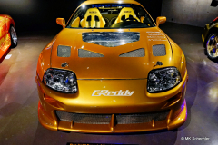 „Slap Jack“ Supra | „2 Fast 2 Furious“ Motor:   3,0 Liter Reihensechszylinder (2JZ-GTE) Baujahr:   1994 Leistung:  654 PS / 712 Nm Special:  originales „Fast & Furious“-Movie Car Teil 2: „2 Fast 2 Furious“