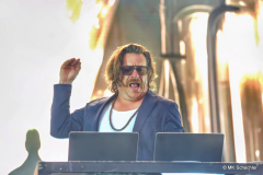 Das grandiose Finale der Jazzopen Stuttgart wurde am Samstagabend von niemand Geringerem als dem österreichischen Electro-Swing-Künstler Parov Stelar bestritten
