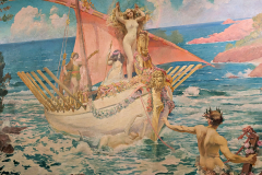 Hôtel Pams: Treppenhaus Detail