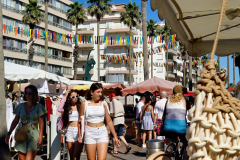Markttag in Canet-en-Roussillon