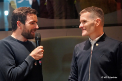 Jonas Deichmann, Extremsportler  am Mikrofon