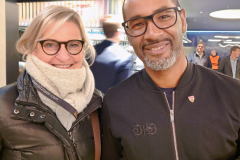 Unsere Redakteurin mit Cacao