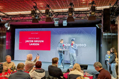 Sportstudio im Stadion