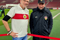 Ein paar Worte wechseln mit Sebasstian Hoeneß