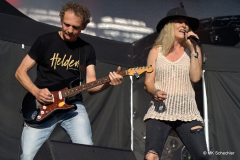 Support 1: Franziska Kleinert mit Band