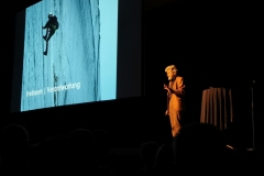 Reinhold Messner beim Vortrag in Pforzheim